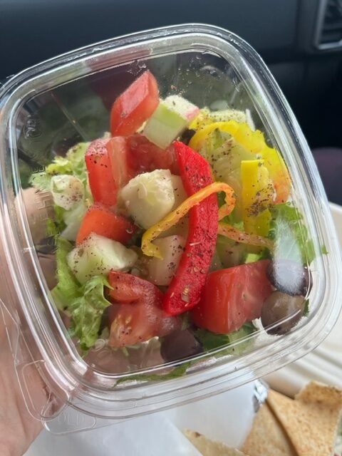 side salad no feta